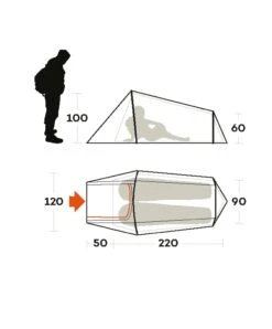 Tente Ferrino Sling 2 -Équipement De Plein Air Tente Ferrino Sling 2 dimensions c6268be1 6977 439e 9fe6 810bcda54bab 1