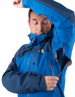Veste Imperméable Mountain Equipment Makalu Homme -Équipement De Plein Air VesteImpermeable MOUNTAIN EQUIPMENT Makalu Homme Mykonos vue details 1