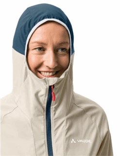 Veste Coupe-Vent Vaude Tekoa Femme 10 Veste Coupe-Vent Vaude Tekoa Femme -Équipement De Plein Air Veste Impermeable VAUDE Tekoa Femme 43154 5140 vue capuche 1