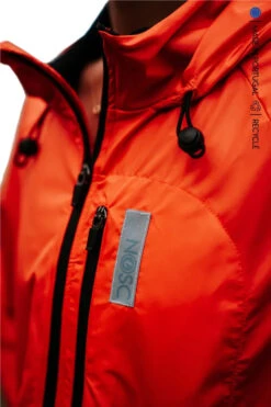 Veste Coupe-Vent Nosc Wind Unisexe -Équipement De Plein Air Veste Nosc WindOrange vue detail face