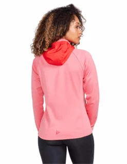 Veste Thermique Craft ADV Essence Jersey Hood Femme -Équipement De Plein Air Veste Running CRAFT ADV Essence Jersey Femme CO1912467 731419 vue portee dos Copie 1