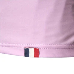 T-Shirt De Running Bomolet L'Endurant Manches Courtes Femme -Équipement De Plein Air t shirt running bomolet endurant femme rose detail double surpiqure